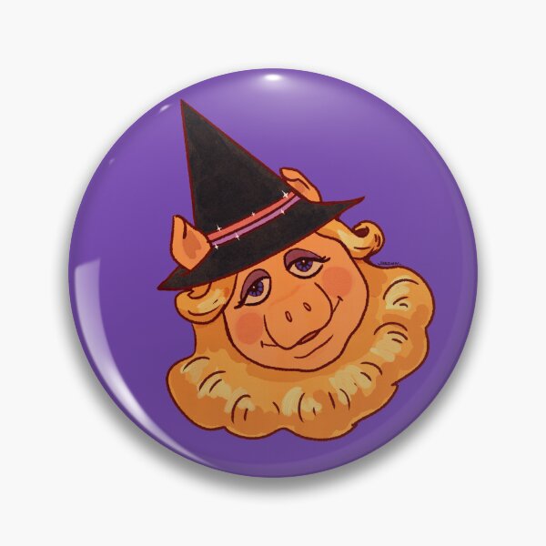 Item preview, Miss Piggy witch halloween  designed and sold by Artbyjordain.