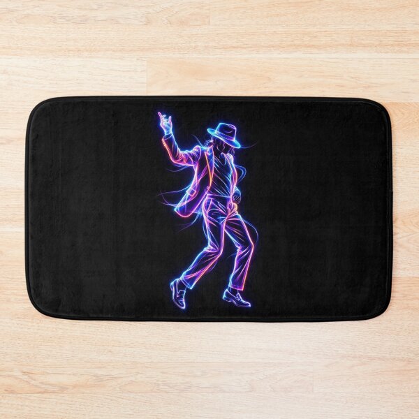 Item preview, Neon Hat Dancer Retro Pop Dance Silhouette designed and sold by ExploreAura Studio.
