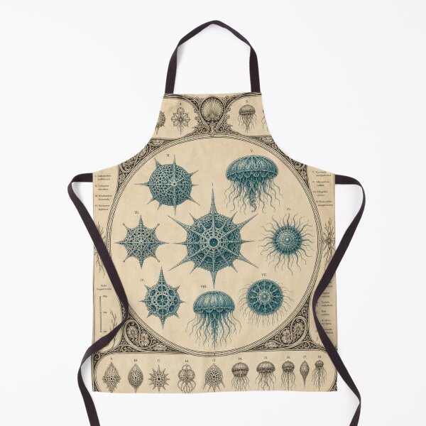 Item preview, Thalassaea Abyssorum — Vintage Deep Sea Radiolaria & Jellyfish Specimen Chart designed and sold by tonyram4219.