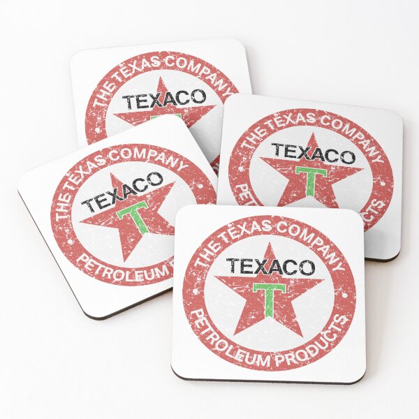 Item preview, Retro Texaco | Vintage Gas Station Round Graphic designed and sold by SimpleVibeStudios.