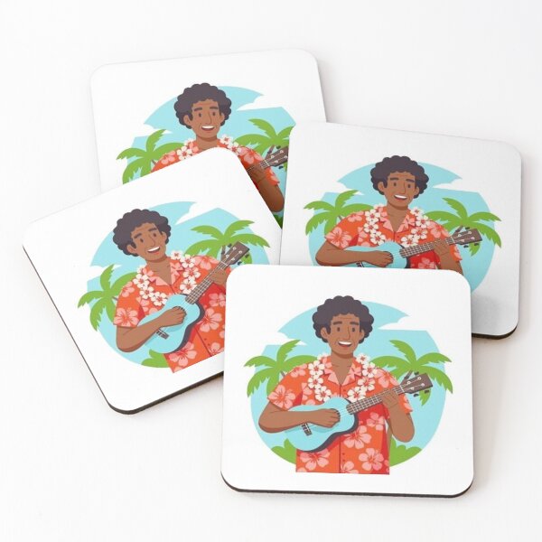 Item preview, HAWAIIAN PLAYING  UKULELE designed and sold by Pabhas.