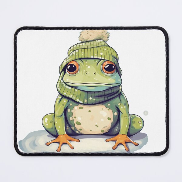 Item preview, winter frog designed and sold by Gadet100.