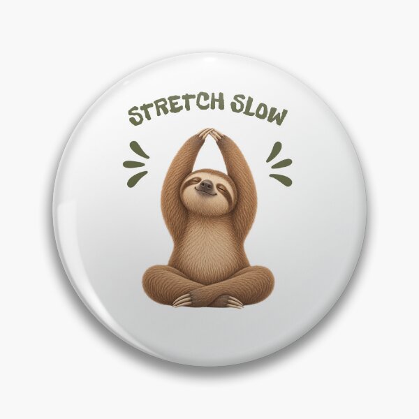 Item preview, Stretch Slow Sloth Yoga Meditation Design designed and sold by gomood.