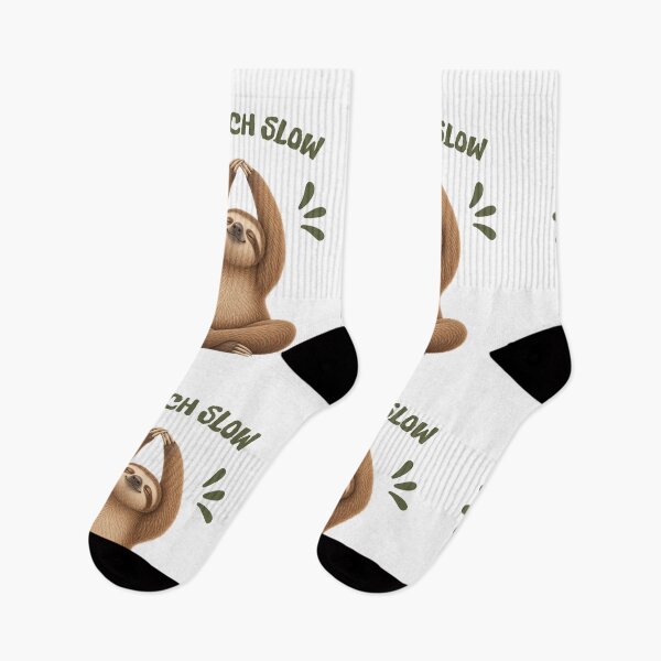 Item preview, Stretch Slow Sloth Yoga Meditation Design designed and sold by gomood.