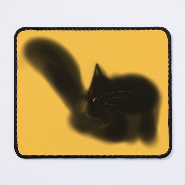 Item preview, Cat grooming against orange background  designed and sold by TNT-Atelier.