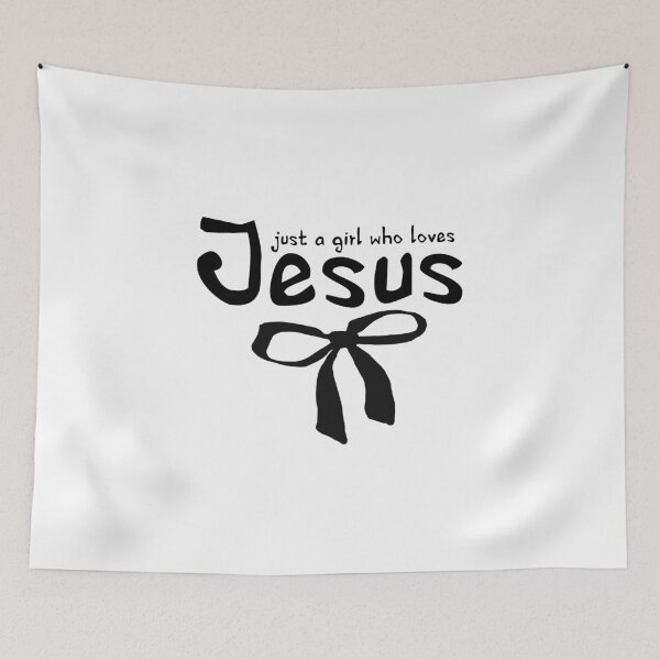 Item preview, just a girl who loves Jesus designed and sold by a peace of heaven.