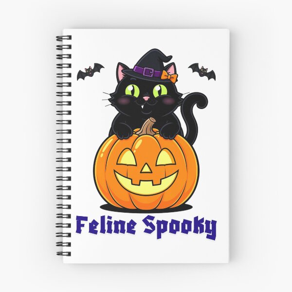 Item preview, Feline Halloween Cute Cat on Pumpkin – Funny Adorable Kitty Halloween Party, Spooky Autumn and Pumpkin Lover Design designed and sold by Zenith-Co.