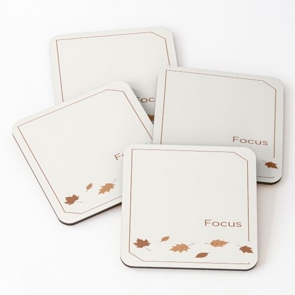 Item preview, Autumn Focus Minimalist Inspirational Typography Print designed and sold by Lespribos .