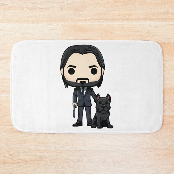 Artikelvorschau, John Wick Chibi lustig entworfen und verkauft von HelainaMadso.