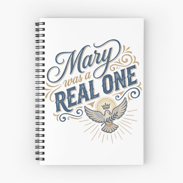 Item preview, Mary was a Real One designed and sold by blessitshop.