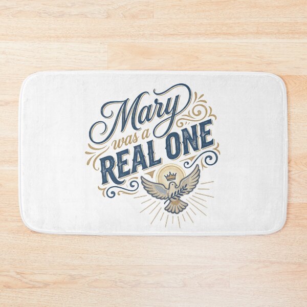Item preview, Mary was a Real One designed and sold by blessitshop.