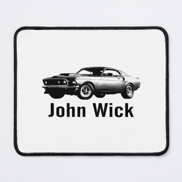 Item preview, John Wick Mustang designed and sold by HelainaMadso.
