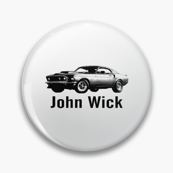 Item preview, John Wick Mustang designed and sold by HelainaMadso.