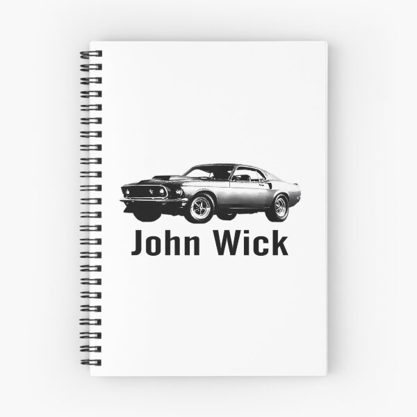 Item preview, John Wick Mustang designed and sold by HelainaMadso.