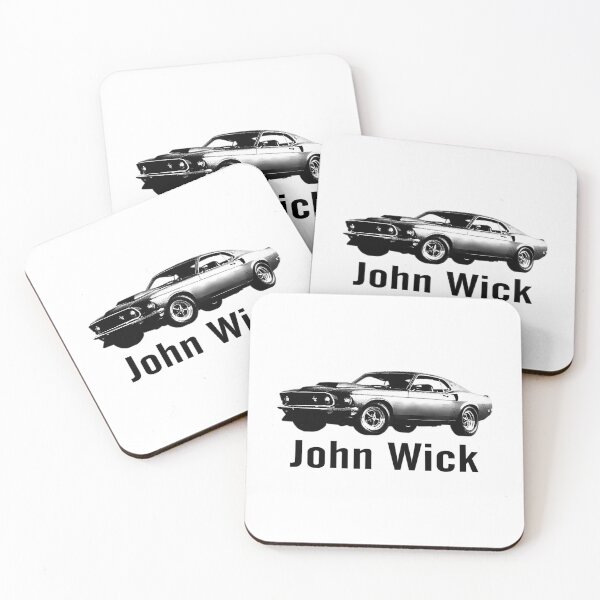 Item preview, John Wick Mustang designed and sold by HelainaMadso.