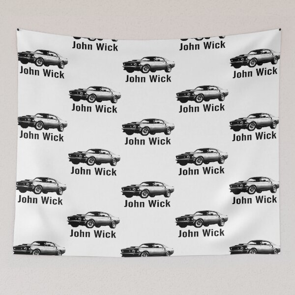 Item preview, John Wick Mustang designed and sold by HelainaMadso.