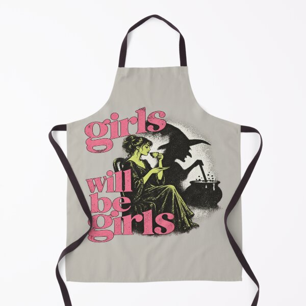 Item preview, Witchy Tea Girl With Cauldron Shadow designed and sold by POD DYNASTY | Original Print On Demand T-Shirt Graphics.