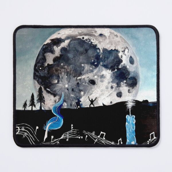 Item preview, Pierrot Silhouetted Under Giant Moon Sheet Music designed and sold by MarizsaMoluk.