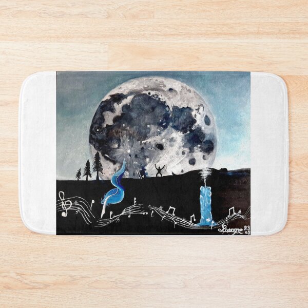 Item preview, Pierrot Silhouetted Under Giant Moon Sheet Music designed and sold by MarizsaMoluk.