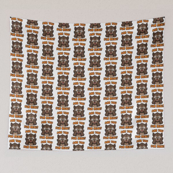 Item preview, Are You Fur Real? designed and sold by Oh Hey! Studios.