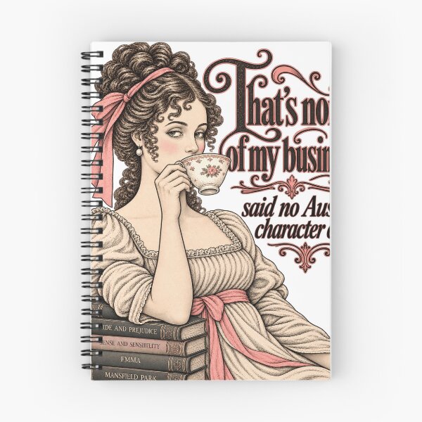 Item preview, Jane Austen that’s none of my business  designed and sold by kindprints.