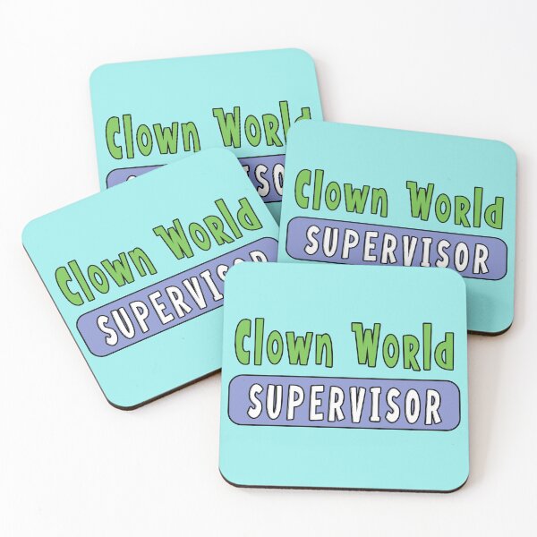 Item preview, Clown World Supervisor purple designed and sold by Kathy Kuczek.