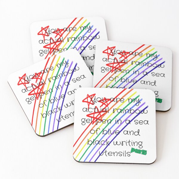 Item preview, pen15 rainbow gel pen  designed and sold by Strangestory.