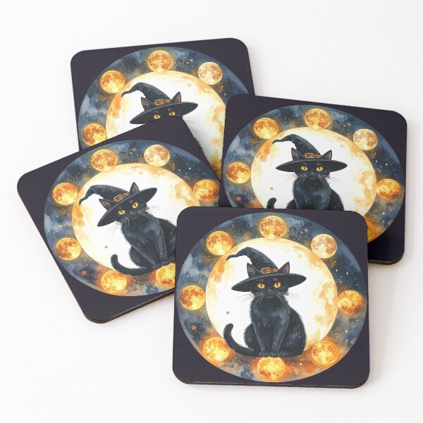 Item preview, The Magical Witch Cat: 9 Moons, 9 Lives designed and sold by LiskoDesign.