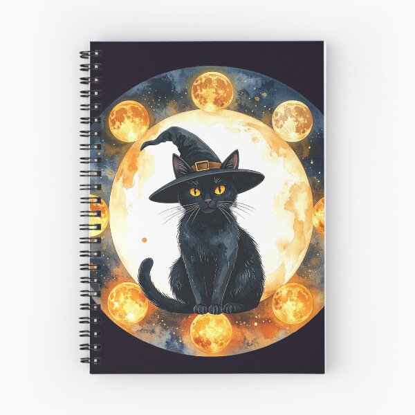 Item preview, The Magical Witch Cat: 9 Moons, 9 Lives designed and sold by LiskoDesign.