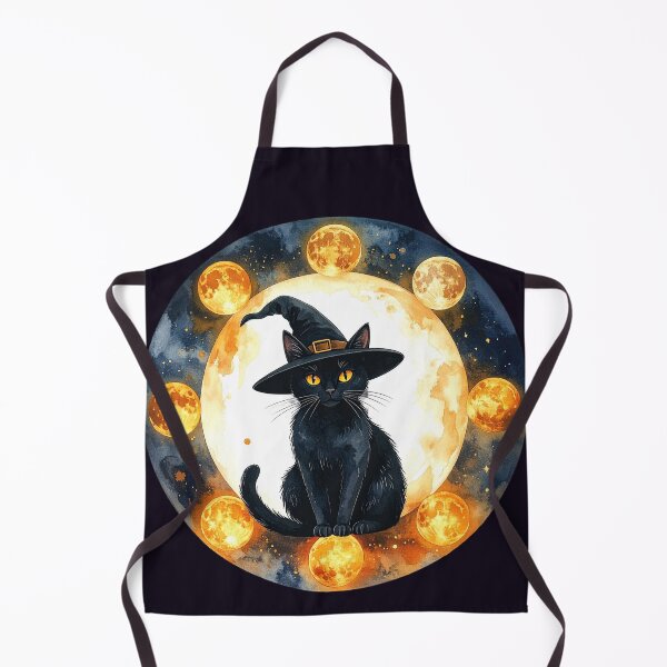 Item preview, The Magical Witch Cat: 9 Moons, 9 Lives designed and sold by LiskoDesign.