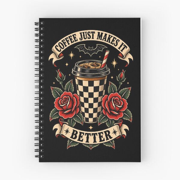 Item preview, Coffee Just Makes It Better designed and sold by Gabriela Mihai.