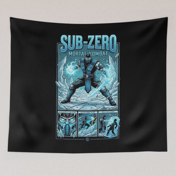 Item preview, Sub-Zero Grandmaster Ice Ninja designed and sold by RatherCreative.