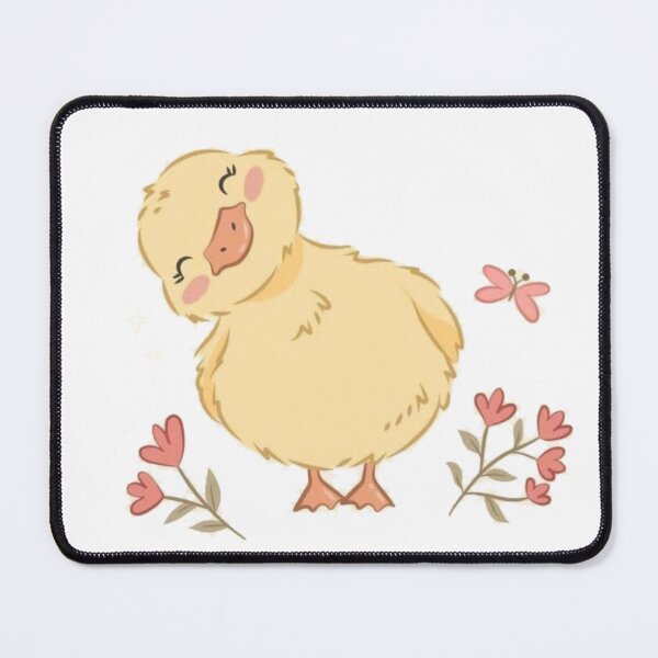 Item preview, Cute Baby Duck Spring Flowers Kawaii designed and sold by ApollonCraft.