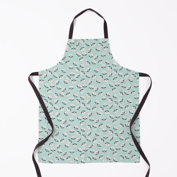Item preview, Delicado estampado floral retro en menta, rosa y petróleo. designed and sold by soulthreads.pattern.
