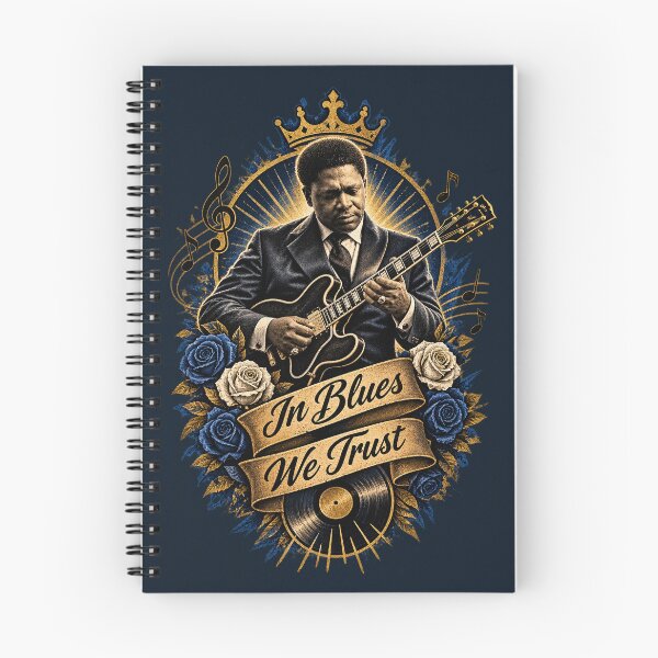 Item preview, In Blues We Trust designed and sold by Sarcastic Panda.