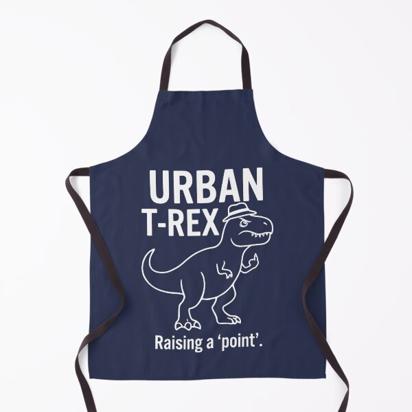 Item preview, Urban T-Rex Raising A Point Funny Middle Finger Dinosaur designed and sold by Amir Faysal.