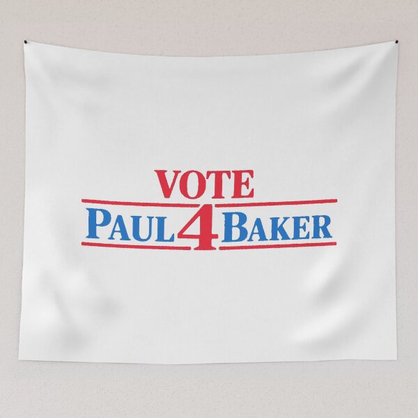 Item preview, vote 4 paul baker adults fx designed and sold by rilesweir.