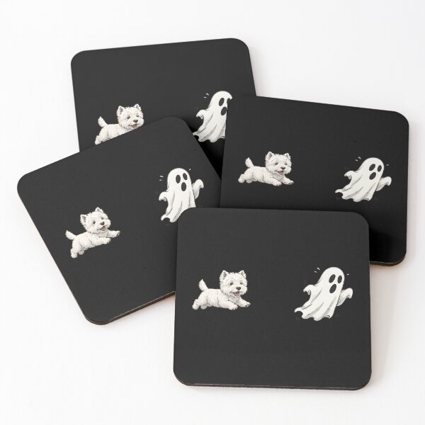 Item preview, Cute Puppy Ghost Trick-or-Treat designed and sold by Marantha80s.
