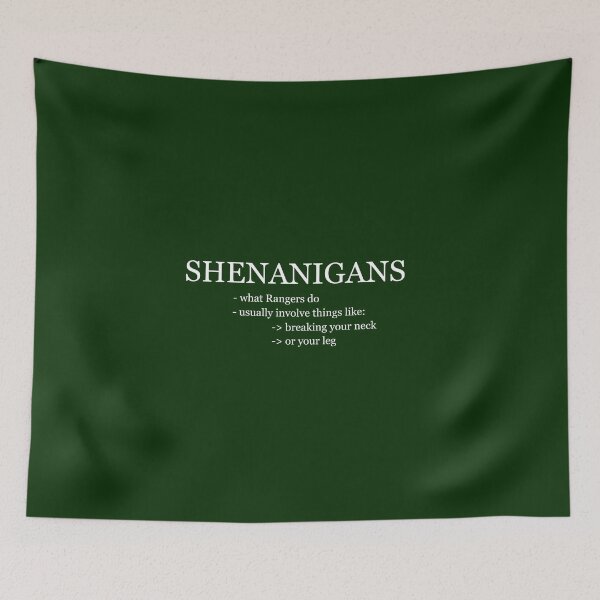 Item preview, Shenanigans Definition designed and sold by PorcupineQuinn.