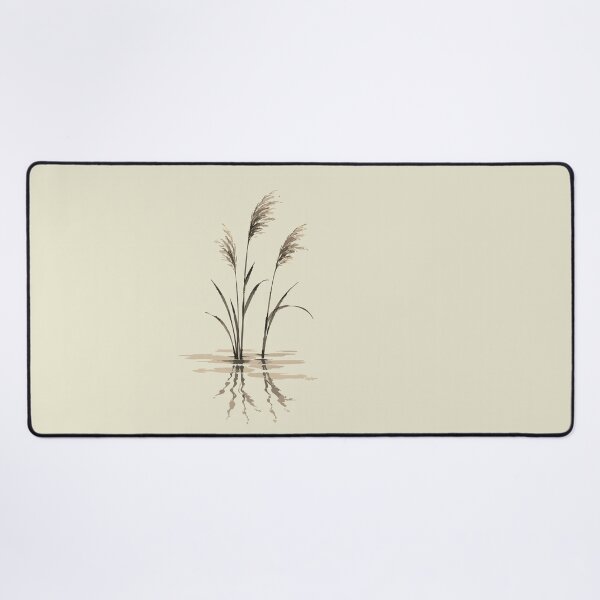 Item preview, Japanese Susuki Grass Reflection – Minimalist Autumn Nature designed and sold by SimplePoDesign.