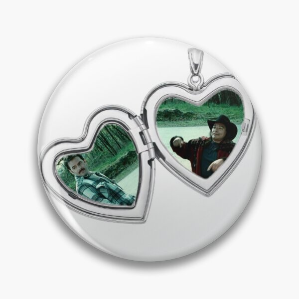 Item preview, Charlie Swan and Billy Black Heart Locket designed and sold by fawntrait.