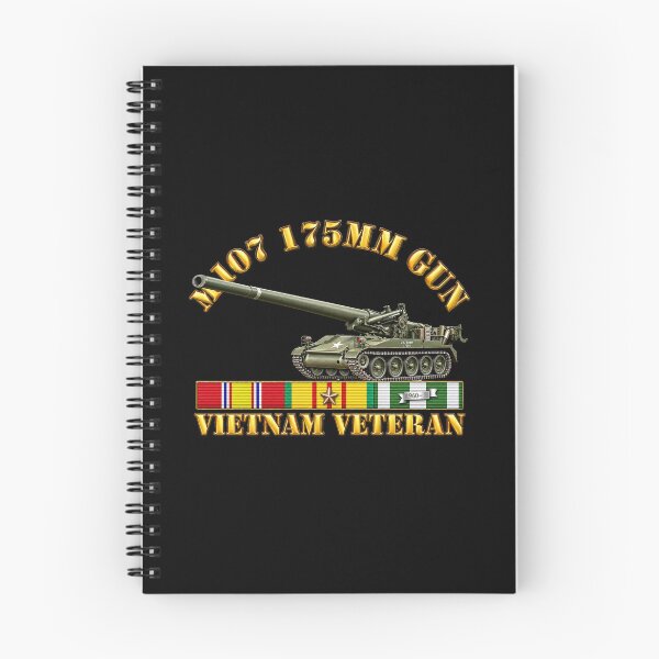 Item preview, M107 - 175mm Gun - Vietnam Vet w VN SVC - 3D - Enhanced designed and sold by Military Insignia Products.