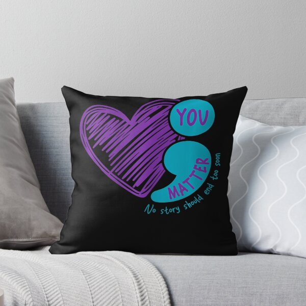 Item preview, No Story Should End Too Soon Teal  Purple Heart Awareness designed and sold by Alzasshop.