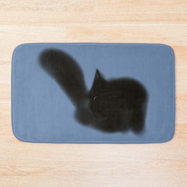 Item preview, Cat grooming against blue background  designed and sold by TNT-Atelier.