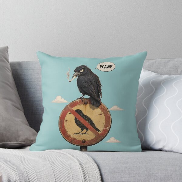 Item preview, Angry Crow says FCawF designed and sold by Birdie and Flynn.