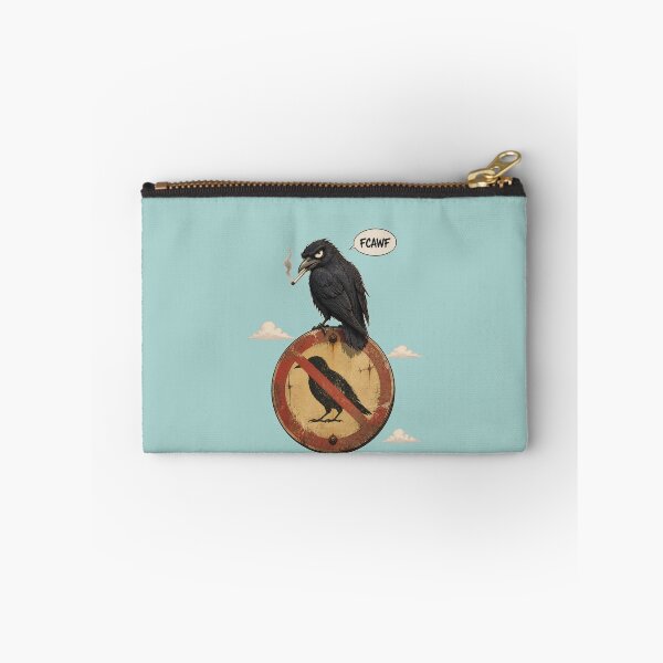 Item preview, Angry Crow says FCawF designed and sold by Birdie and Flynn.