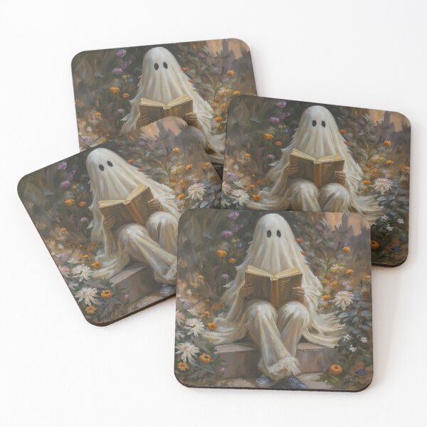 Item preview, Ghost Reading in an Autumn Garden designed and sold by DarkHolyQueen.