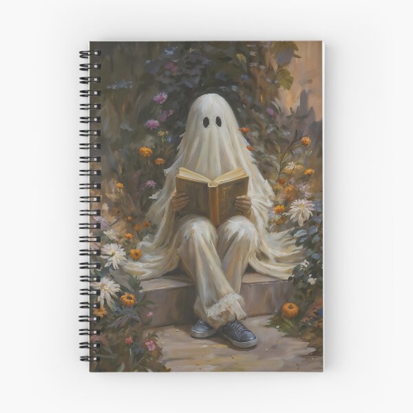 Item preview, Ghost Reading in an Autumn Garden designed and sold by DarkHolyQueen.