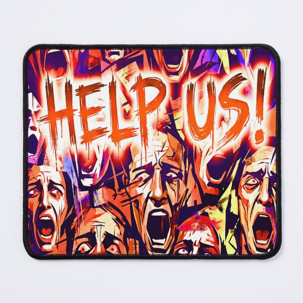 Item preview, HELP US! designed and sold by NOIMION DIGITAL ART.