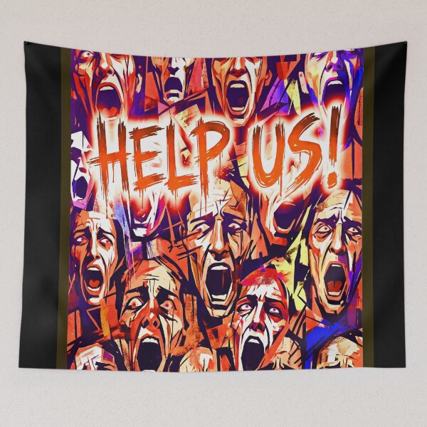 Item preview, HELP US! designed and sold by NOIMION DIGITAL ART.